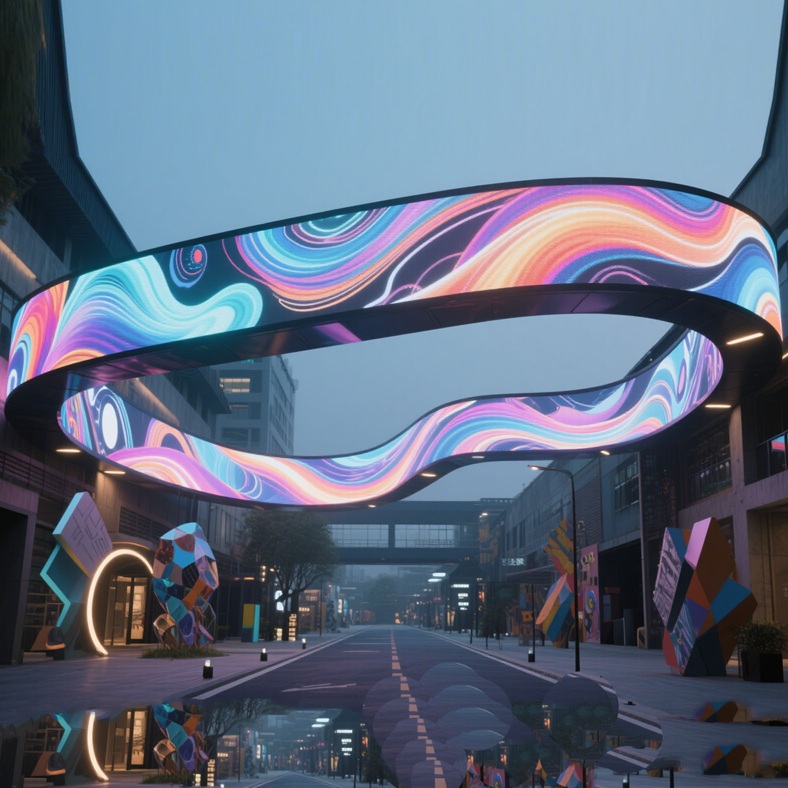 Creative LED displays